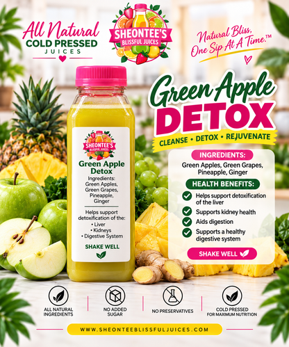 5-Day All-Natural Juice Detox Kit with Ginger Shots